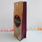 Customized Square Bottom Aluminum Valve China Coffee Packaging Bag