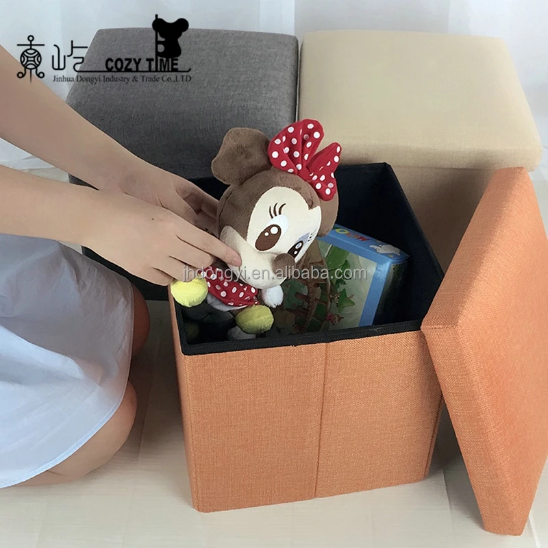 Muebles para el hogar ropa plegable colorido niños caja de