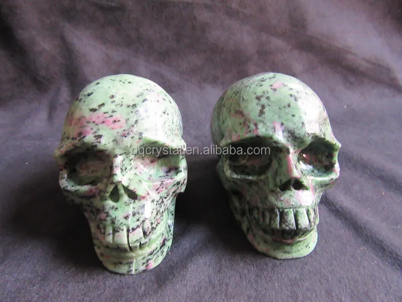 mysterious engraving red jasper crystal skulls,gift skulls