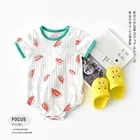 Custom Printing Watermelon Pattern Wholesale Baby Boy Infant Baby Clothes