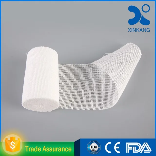 100%cotton medical wound care and wound dressing gauze bandage