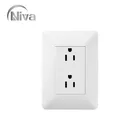 duall double outlet ,duall wall receptacle, 16amp wall socket