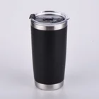 20oz Stylish Stainless Steel Vacuum Insulated American 20 oz Coffee Travel Mug Cup 600ml with Tritan Sliding Lid TMSS0207
