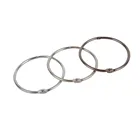 Rust-Resistant Metal Ring Shower Curtain Hooks for Bathroom Shower Rods Curtains