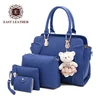E1475 China Hot Selling famous 4pcs in 1 beautiful ladies handbags