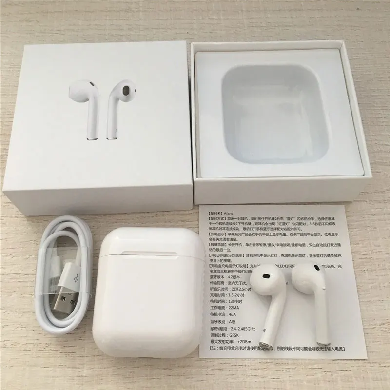 The most popular Bluetooth headset series i7S/i9S/i10/i11/i12/i100 touch wireless charging 5.0 stereo headphones - ANKUX.COM