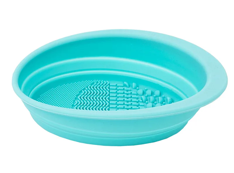 Wholesale The New Bowlshaped Colorful Silicone Makeup Brush Cleaner