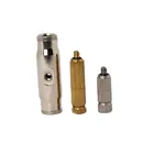Anti-drip brass low pressure fog nozzle misting system