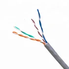 Kingmaking network cable/lan cable UTP cat5e 0.50mm 24AWG indoor PVC sheath CPR approved 305M easy pull box