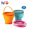 Summer kid plastic bucket beach toy for promotion
