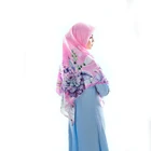 Custom Soft Cotton Voile Shawl Printed Woman Muslim Scarves