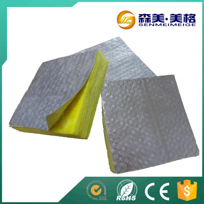 Perforated Double Side Aluminum Foil Faced Fiberglass Wool Insulation