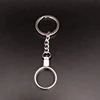 Wholesale silver plated US penny coin holder bezel keychain