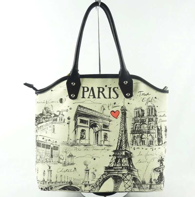 France Market Fashion Souvenir Paris Tote Bag - Buy Tote Bag,Paris Tote Bag,Fashion Tote Bag ...