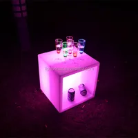 LED Multi Color Change Planter Illuminated