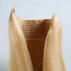 Wholesale cheap silver russian human remy hair extensions