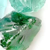 No impurity green glass rocks for building glass