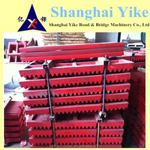 Customized Pegson XA400 jaw plate manufactured in China