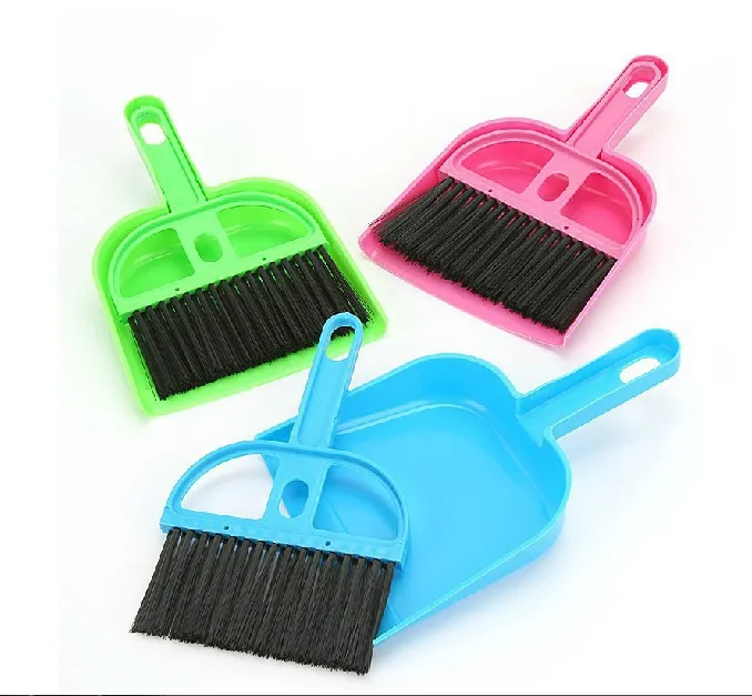 Small packaged computer small broom broom dust pan cleaning broom