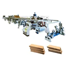 High speed 3ply 5ply 7ply corrugated cardboard production line equipment