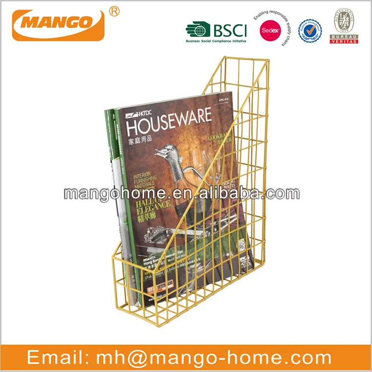office stationery set metal iron wire mesh table