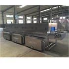 Hot/cold water plastic box tray basket washer machine for sale / Fruit and vegetable basket washing machine