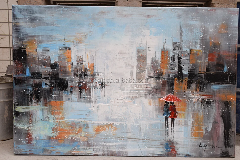 handmade oil painting on canvas