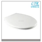 Bathroom soft close plastic and easy install toilet seat lid