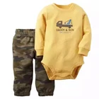 Baby Girl Twin Set Wholesale Baby Girls Mustard Pie Clothing Sets
