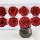 Wholesale lasting rose natural preserved flower 4-5cm rose bud