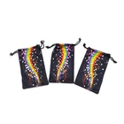 Custom Design Microfiber Soft Glasses Sunglasses Bags Pouches With Cleaning Cloth