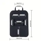 Handmade Durable Felt Car Seat Back Organizer/ Back Seat Storage Bag With Multi Pockets