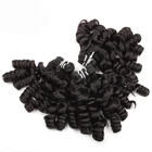 Funmi Hair Super Double Drawn Durable Remy Human Hair Extensions with Customized Hair Weave Package