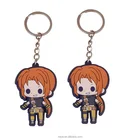 Disney Audited factory custom soft PVC keyring with keychain