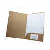 Customized A4 size kraft paper file folder for business