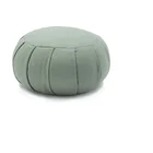 Indoor Seat Cushion Organic Cotton Zafu Yoga Meditation Cushion With Buckwheat Hull Filling