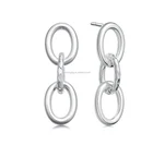 2018 Chain Link Earrings Earrings, Gold Magnetic Earrings