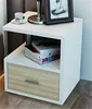 Modern cheap bedroom furniture wood nightstand