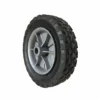 High quality semi pneumatic rubber wheel 6 inch pressure washer wheel, fan wheel wheel, lawn cutter wheel