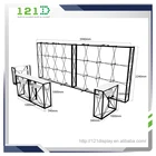20ft portable pop up backdrop display wall stand with counter