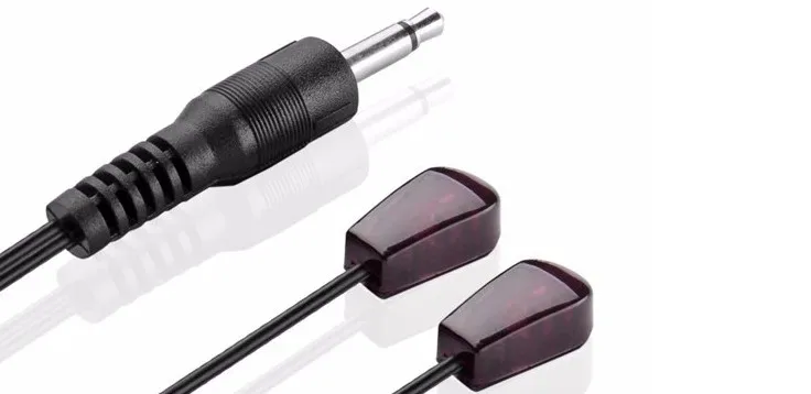 2.5mm stereo plug extended ir receiver cable Receiver Audio IR cable with 2.5mm ir emitter - ANKUX.COM