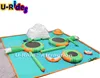 Wholesale Inflatable Float water park with Water Trampoline Iceberg