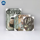 Coffee Shop Decoration Picture Poster Designs Wallpaper Cafe Painting