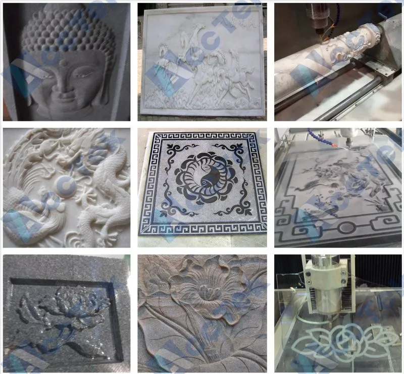 new design machinery cnc stone cutting router/lathe engrave stone 3d for marble granit tomestone