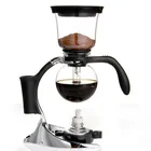 New style 3 cup syphon tea coffee maker