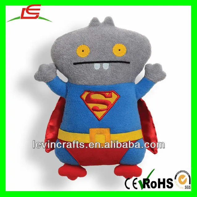 plush uglydoll one superman toy stuffed ugly doll