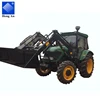 Chinese 4x4 compact 105hp 4wd farming tractor with loader and backhoe