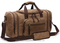 Large Capacity Cotton Canvas Luggage Travel