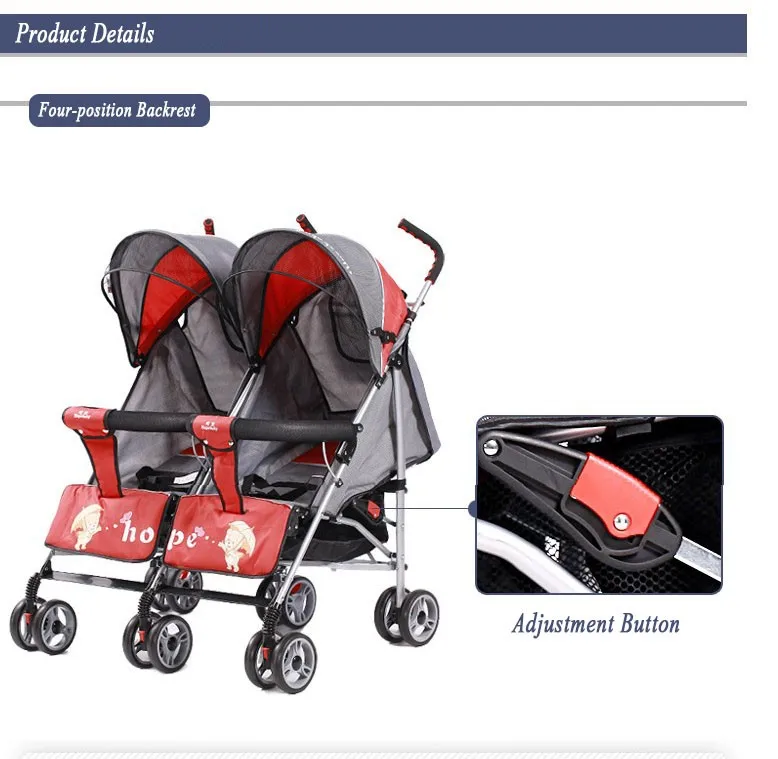 Double Baby Stroller for Twins