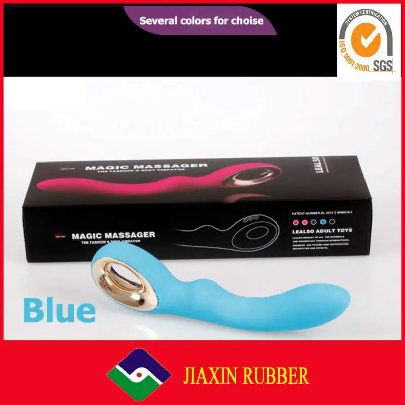 USB Silicone Vibrator Blue